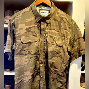 Poncho Short Sleeve Camo